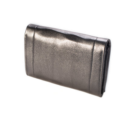 Davaa ring clutch-handmade leather bags-handcrafted leather-unique design bag-luxury leather bag-stylish bag-OKOhandbags