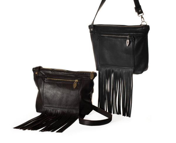 ハンドバッグ NADEL BAG (SOFT BLACK) Lo & Sons Nouvelle Crossbody Bag - Nylon - Black / Silver / Grey