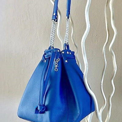 Bucket bag.-handmade leather bags-handcrafted leather-unique design bag-luxury leather bag-stylish bag-OKOhandbags