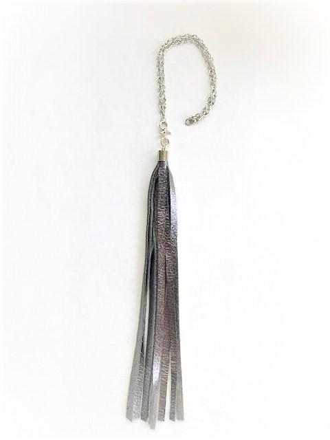 Streams extra long tassel necklace-handmade leather bags-handcrafted leather-unique design bag-luxury leather bag-stylish bag-OKOhandbags