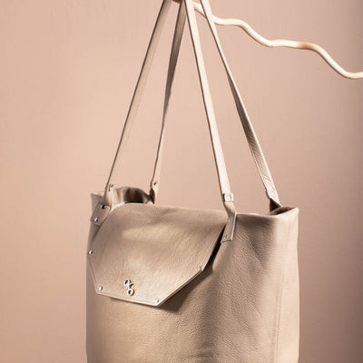 Medium Tote-handmade leather bags-handcrafted leather-unique design bag-luxury leather bag-stylish bag-OKOhandbags