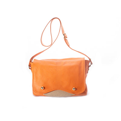 BIZ Cross Body Bag-handmade leather bags-handcrafted leather-unique design bag-luxury leather bag-stylish bag-OKOhandbags